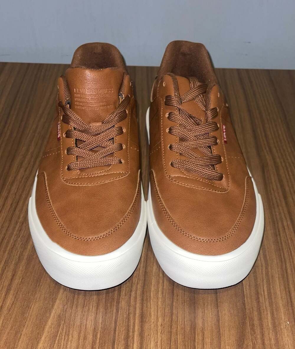 Levi's Men's Munro Faux-Leather Retro Low Top Sneakers - Macy's,